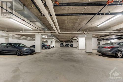 Undeground Parking - 360 Patricia Avenue Unit#210, Ottawa, ON - Indoor Photo Showing Garage