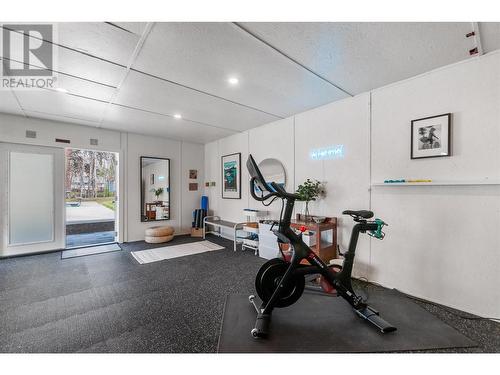 3480 7Th Street, Naramata, BC - Indoor Photo Showing Gym Room