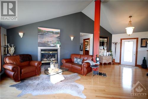 11 Fairway Drive, Petawawa, ON - Indoor Photo Showing Living Room With Fireplace