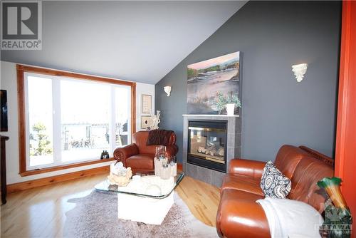 11 Fairway Drive, Petawawa, ON - Indoor Photo Showing Living Room With Fireplace