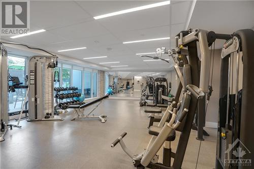 411 Mackay Street Unit#308, Ottawa, ON - Indoor Photo Showing Gym Room