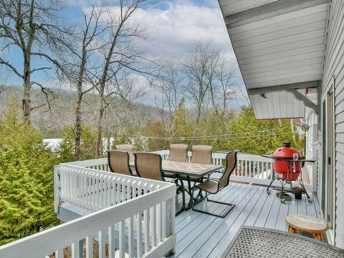 Overall view - 3493 Ch. Du Village, Saint-Adolphe-D'Howard, QC - Outdoor With Deck Patio Veranda With Exterior
