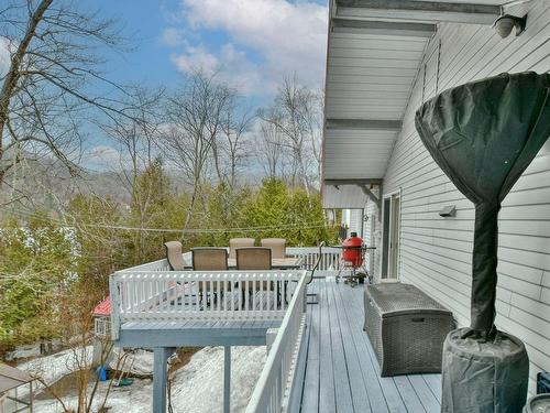 Balcon - 3493 Ch. Du Village, Saint-Adolphe-D'Howard, QC - Outdoor With Deck Patio Veranda With Exterior