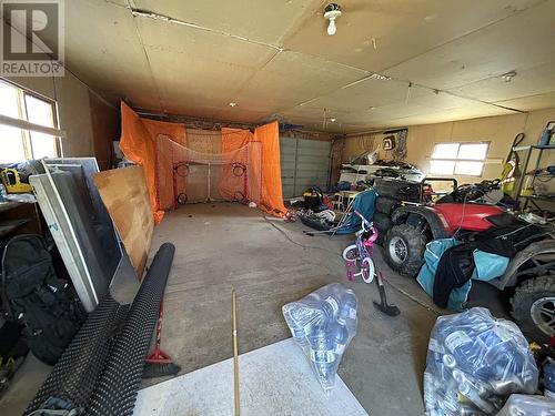 10663 102 Street, Taylor, BC - Indoor Photo Showing Garage