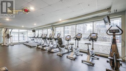 2803 939 Expo Boulevard, Vancouver, BC - Indoor Photo Showing Gym Room