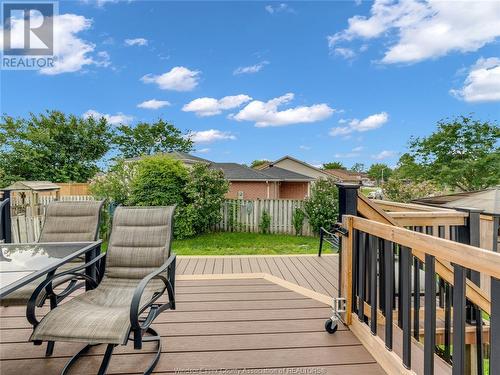 4005 Maple Leaf Crescent, Windsor, ON - Outdoor With Deck Patio Veranda With Exterior