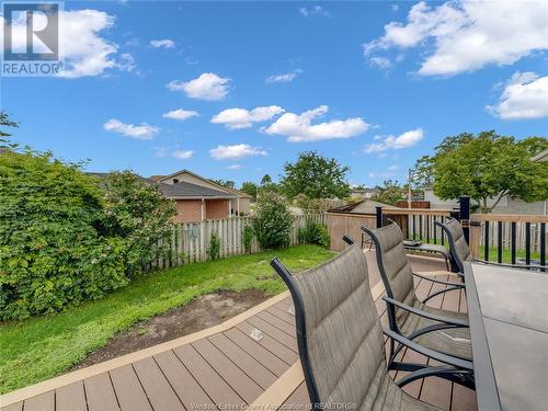 4005 Maple Leaf Crescent, Windsor, ON - Outdoor With Deck Patio Veranda