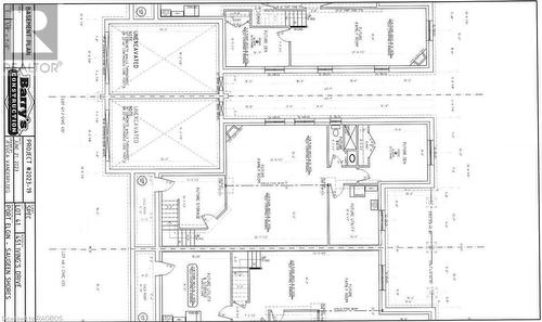 Basement Floor Plan - 451 Ivings Drive, Port Elgin, ON - Other