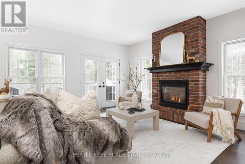 27 Daleman Drive, Bracebridge, ON - Indoor Photo Showing Living Room With Fireplace