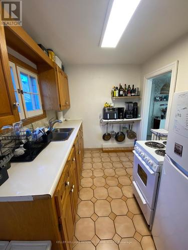 148 Markland Street, Hamilton, ON - Indoor Photo Showing Kitchen With Double Sink