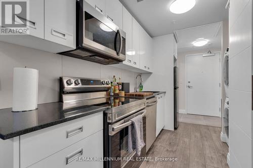 404 - 652 Princess Street, Kingston, ON - Indoor Photo Showing Kitchen With Stainless Steel Kitchen With Upgraded Kitchen