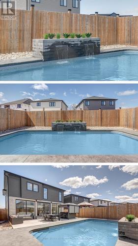 1641 Applerock Ave, London, ON - Outdoor With In Ground Pool With Backyard
