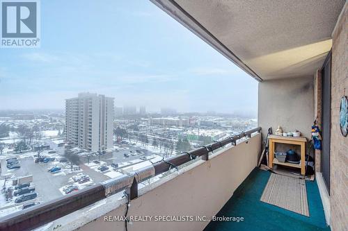 1405 - 5 Lisa Street N, Brampton, ON - Outdoor With Balcony With View