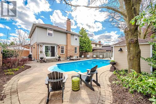 35 Foxwood Cres, Guelph, ON - Outdoor With In Ground Pool With Deck Patio Veranda