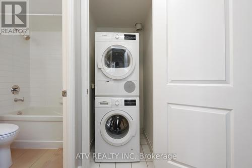 1213 - 1 Michael Power Place, Toronto, ON - Indoor Photo Showing Laundry Room