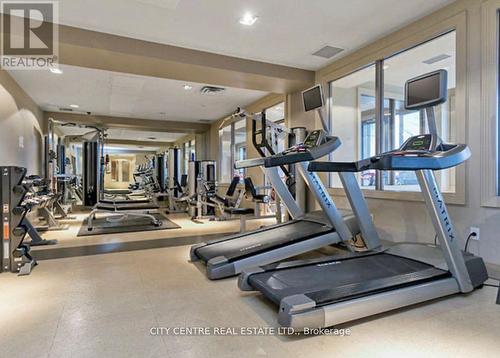 307 - 388 Prince Of Wales Drive, Mississauga, ON - Indoor Photo Showing Gym Room