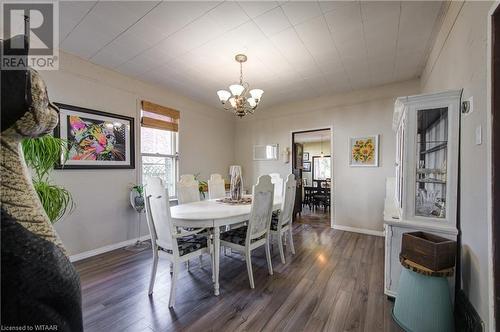 215 Hall Street, Ingersoll, ON - Indoor Photo Showing Dining Room
