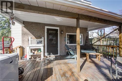 215 Hall Street, Ingersoll, ON - Outdoor With Deck Patio Veranda With Exterior