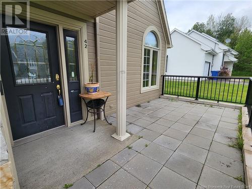 42 Thibaudeau Avenue, Edmundston, NB - Outdoor With Deck Patio Veranda With Exterior