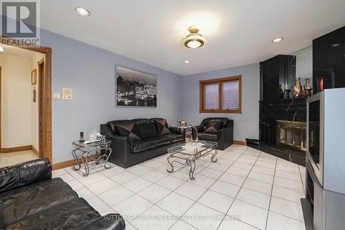 531 Lauder Avenue, Toronto, ON - Indoor Photo Showing Living Room With Fireplace