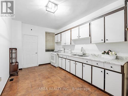 231 Beatrice Street, Toronto, ON - Indoor Photo Showing Kitchen With Double Sink