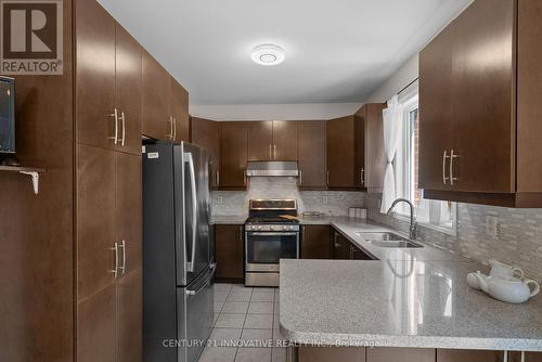 43 Gamble Drive, Ajax, ON - Indoor Photo Showing Kitchen With Double Sink