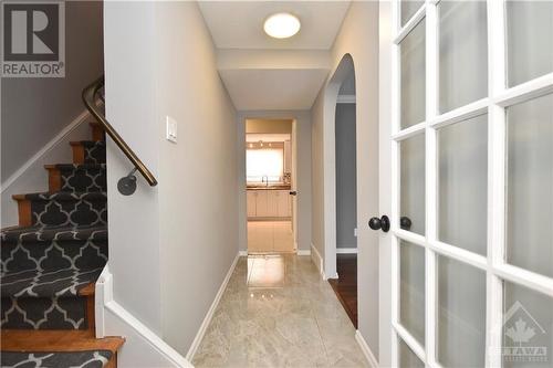 Foyer with closet and a french door. - 2276 Russell Road, Ottawa, ON - Indoor Photo Showing Other Room