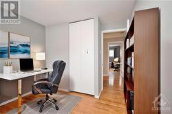 Bedroom #3 staged as an office - 