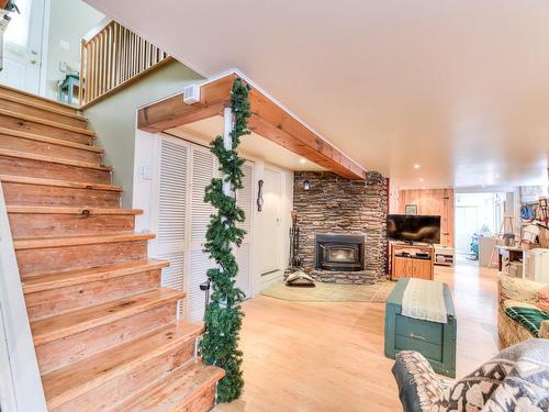 Sous-sol - 180 7E Rue Du Parc-Bleu, Sainte-Marcelline-De-Kildare, QC - Indoor Photo Showing Other Room With Fireplace