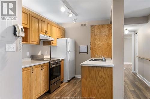 33 Macaleese Unit#2, Moncton, NB - Indoor Photo Showing Kitchen With Double Sink