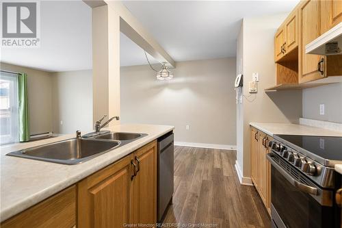 33 Macaleese Unit#2, Moncton, NB - Indoor Photo Showing Kitchen With Double Sink