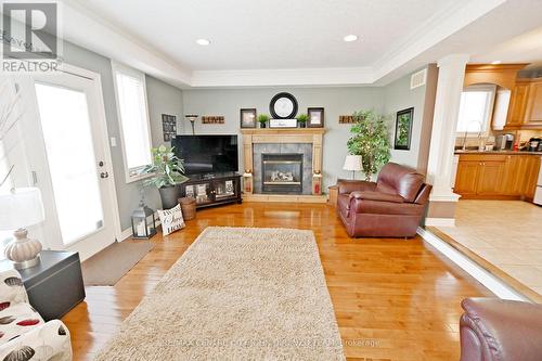 115 Hagerman Cres, St. Thomas, ON - Indoor Photo Showing Living Room With Fireplace