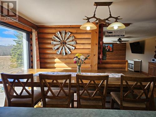 5961 Hillview Sub, Chetwynd, BC - Indoor Photo Showing Dining Room