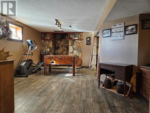 5961 Hillview Sub, Chetwynd, BC - Indoor Photo Showing Gym Room