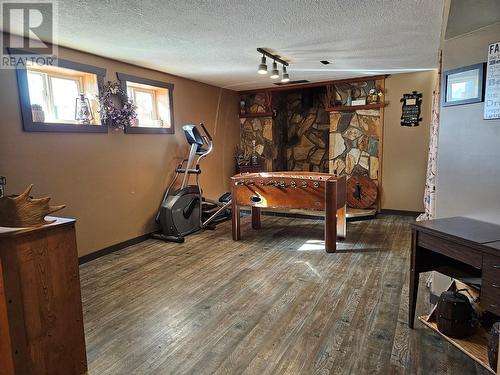 5961 Hillview Sub, Chetwynd, BC - Indoor Photo Showing Gym Room