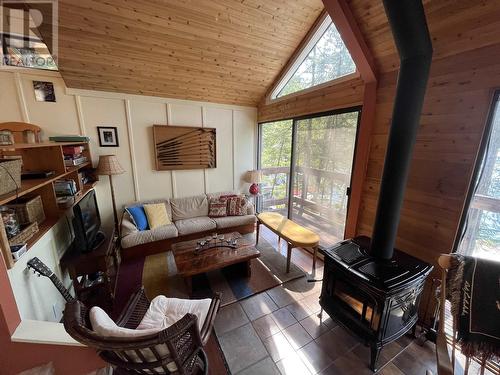 Lot 24 Sakinaw Lake, Pender Harbour, BC - Indoor Photo Showing Living Room