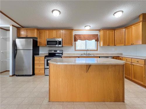 60126 88W Road, Carberry, MB - Indoor Photo Showing Kitchen With Stainless Steel Kitchen