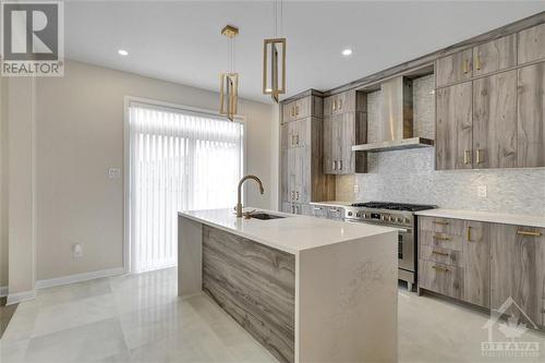 109 Shallow Pond Place, Ottawa, ON - Indoor Photo Showing Kitchen With Upgraded Kitchen