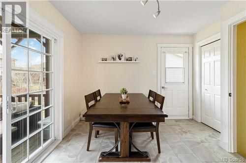 156 Mcknight Street, Fredericton, NB - Indoor Photo Showing Dining Room