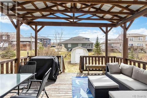 156 Mcknight Street, Fredericton, NB - Outdoor With Deck Patio Veranda