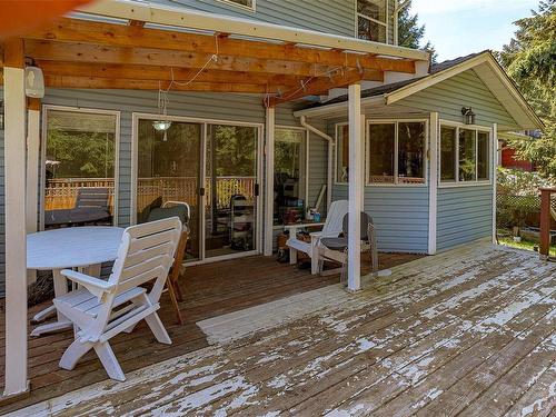 2255 Mcintosh Rd, Shawnigan Lake, BC - Outdoor With Deck Patio Veranda With Exterior