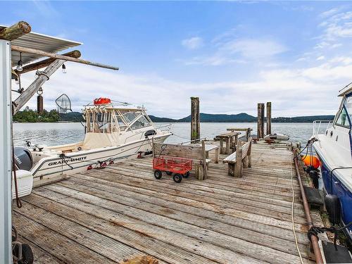 5957 Sooke Rd, Sooke, BC - Outdoor With Body Of Water With Deck Patio Veranda