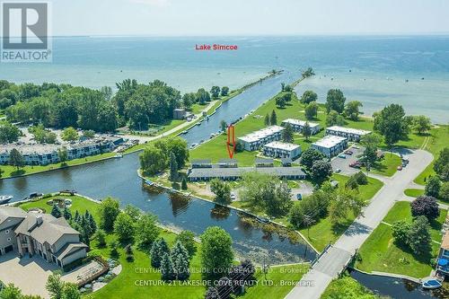 8 - 3 Paradise Boulevard, Ramara, ON - Outdoor With Body Of Water With View