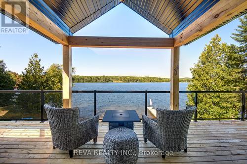 480 Cameron Lake Rd, Brudenell, Lyndoch And Ragl, ON - Outdoor With Body Of Water With Deck Patio Veranda With View With Exterior