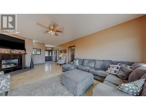 1370 Bullmoose Way Lot# 21, Osoyoos, BC - Indoor Photo Showing Living Room With Fireplace