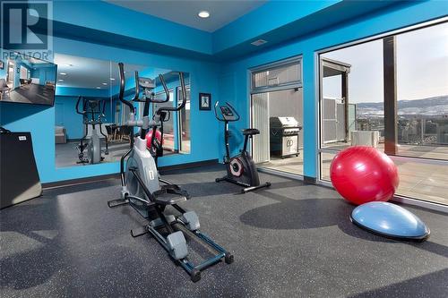 1350 St Paul Street Unit# 408, Kelowna, BC - Indoor Photo Showing Gym Room