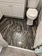 Granite floor in bathroom - 