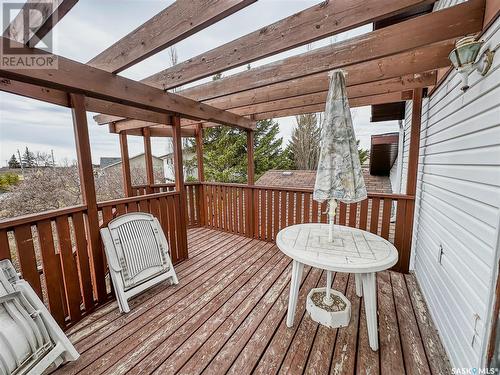 114 Cedar Crescent, Churchbridge, SK - Outdoor With Deck Patio Veranda With Exterior