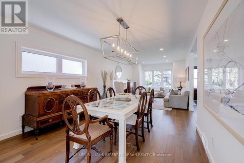 12 Wesley Avenue, Mississauga, ON - Indoor Photo Showing Dining Room