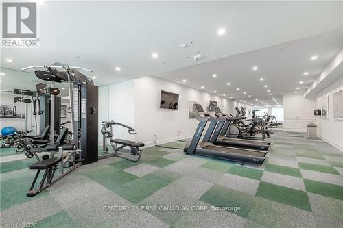 #910 -480 Callaway Rd, London, ON - Indoor Photo Showing Gym Room
